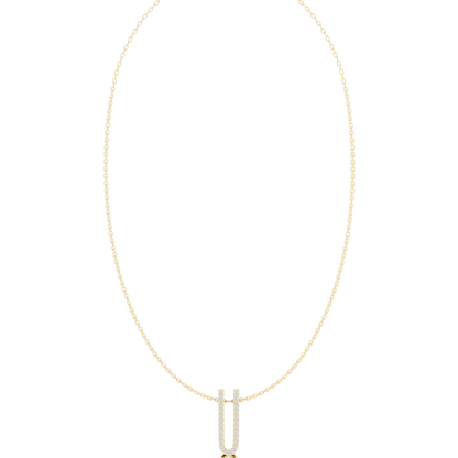 Urban Grace Diamond Pendant | Contemporary Fine Jewelry Look | Exclusive Silver Necklace For Elite Styling