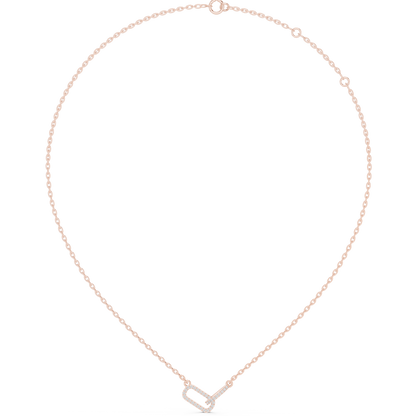 Floating Horizon Bar Necklace | Ultra Clean Chain Silhouette | Modern Statement Jewelry Piece