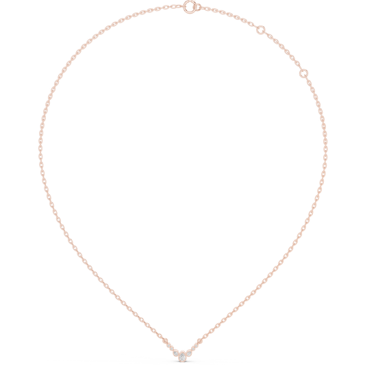 Golden glow necklace unfolds | subtle sophistication calm beauty | inspired 0by modern romantic sensibility