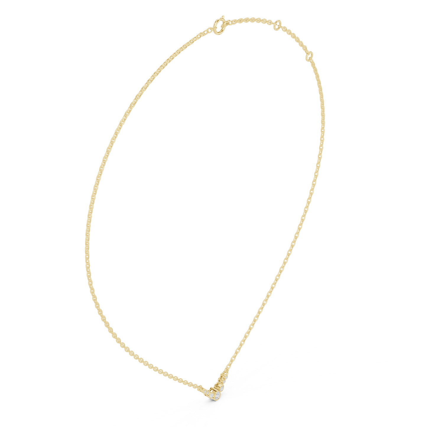 Golden glow necklace unfolds | subtle sophistication calm beauty | inspired 0by modern romantic sensibility
