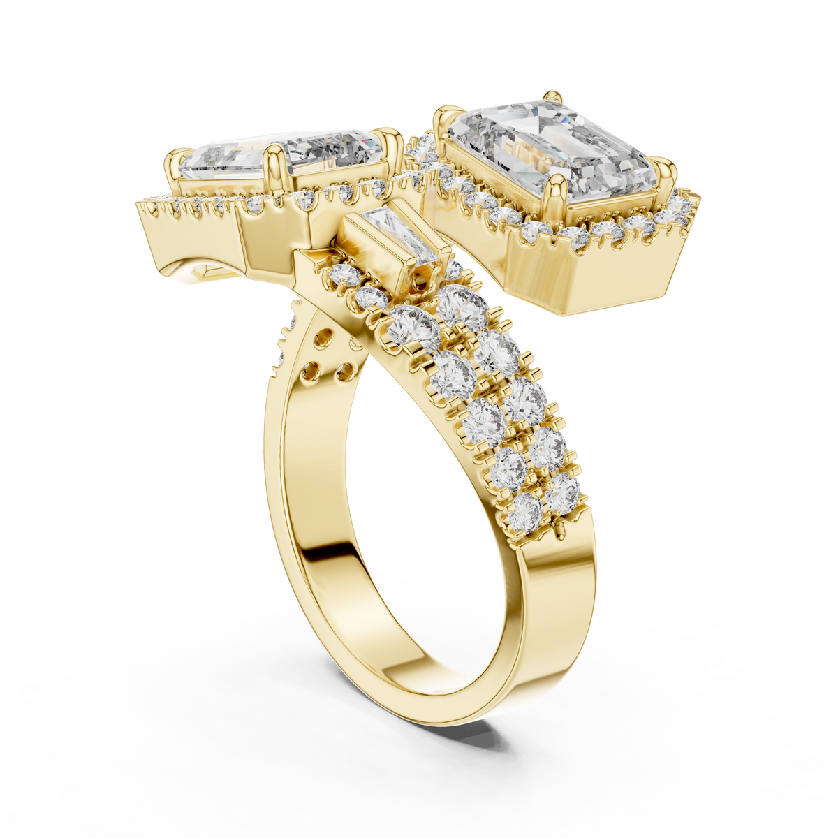 Soft ambient natural daylight photo showcasing 14K Gold Lab Diamond Ring resting on neutral linen backdrop, highlighting timeless elegance and subtle luxury suitable for Pinterest and Instagram jewelry trends.