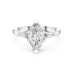 Solid Gold Stamp Hallmark Ring Band Inner Shank Detail